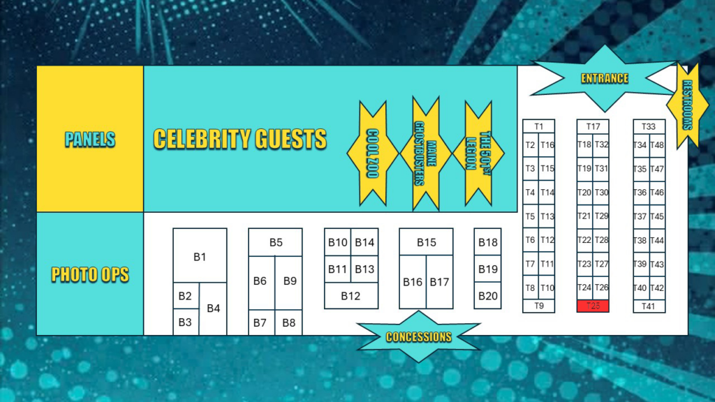 Map of the Pine State Expo